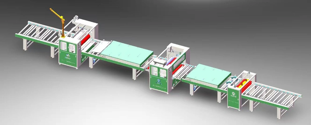 PUR1350 Hot Glue Flat Laying Machine - Image 4
