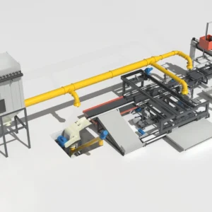 Fireproof board cutting equipment